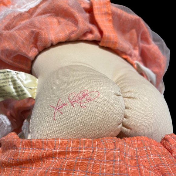 Vintage 1986 Cabbage Patch Kids Doll Redhead Signed by Xavier Roberts - Picture 5 of 6